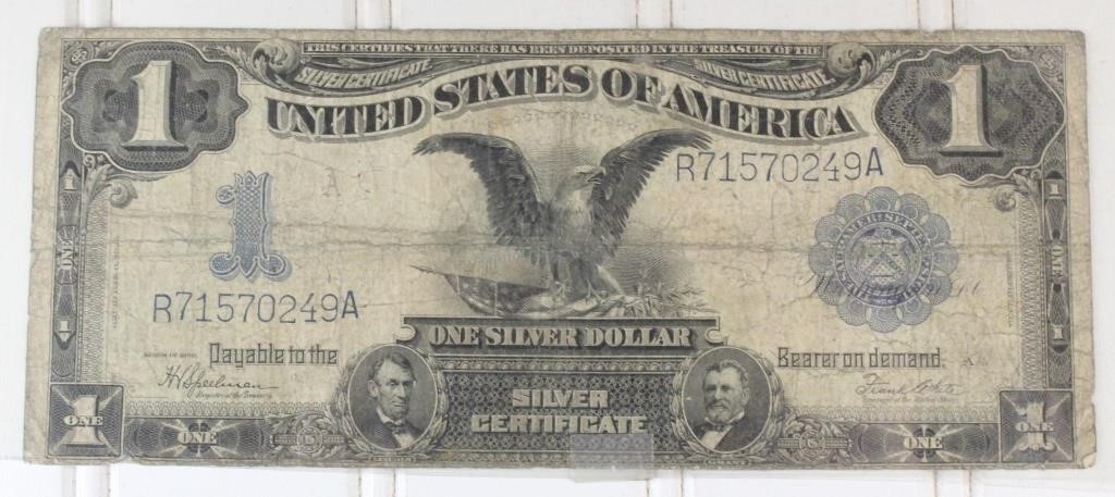 1899 Black Eagle $1 Silver Certificate