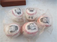 5 Nolan Ryan Baseballs