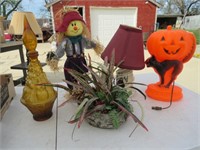 Miosc. Halloween, Scarecrow, Lamp