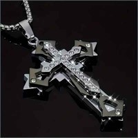 Beautiful Cross Pendant and Chain NEW