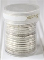 Roll of 1964 Kennedy Half Dollars UNC