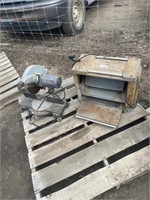 8" mitre saw, 12" thickness planer
