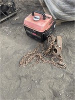 King Canada generator 6.7 A, 1 ton chain hoist