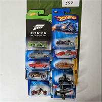 Hot Wheels Diecast Toy Cars Lot Of 10