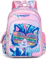 $71  Robhomily 16 Kids Backpack  Cute Cat Design