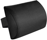 Zero Gravity Chair Pillow  Elastic Straps (Black)
