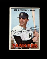 1967 Topps #340 Joe Pepitone P/F to GD+