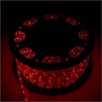 $96  Walcut 150Ft LED Rope Lights  Red  Connectabl