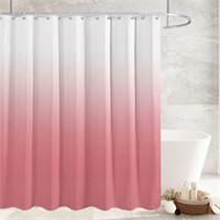 Gradient Dot Waffle Shower Curtain 72x72 Inches