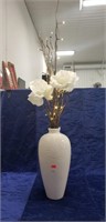 (1) Lighted Decorative Item (Vase w/ Flowers/34"