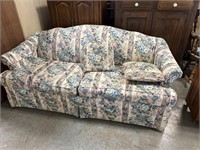 Temple Floral Print Couch
