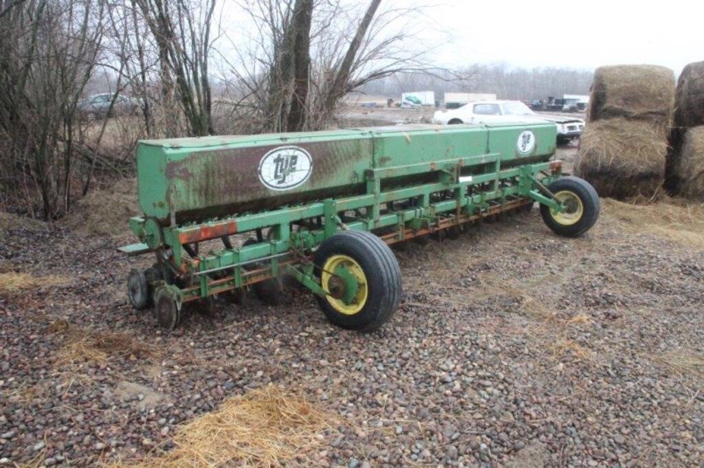 Tye Soy Bean Drill, Approx 20Ft, Works Per Seller