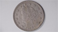 1883 Liberty Head V Nickel w/ Cents