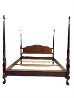 Drexel Heritage Chippendale King Size Poster Bed