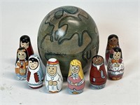 Terry’s Village Toy Globe Different Nationalities