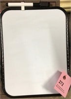 small white Board with dry erase Marker 6” x 12”