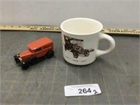 Ertl 1930 Chevy delivery van & Ford T mug