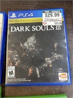 Dark  souls 3 PS4 game