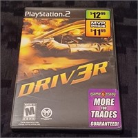 Driv3r PS 2 Game includes manual