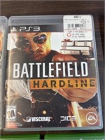 Battlefield hardline PS3 game