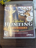 Cabela’s hunting expedition PS3 game