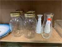 Mason Jars, Plates and Others