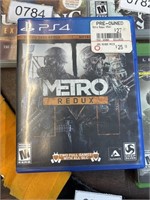 Metro redux PS4 game