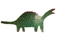 Signed Folk Art "Giant Dinosaur" by R.A. Miller