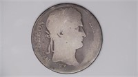 1811 France Napoleon 5 Francs Silver