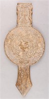Chinese Han-style Red Jade Dragon Ceremony Cymbal