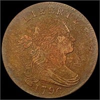 1796 Draped Bust Large Cent NICELY CIRCULATED