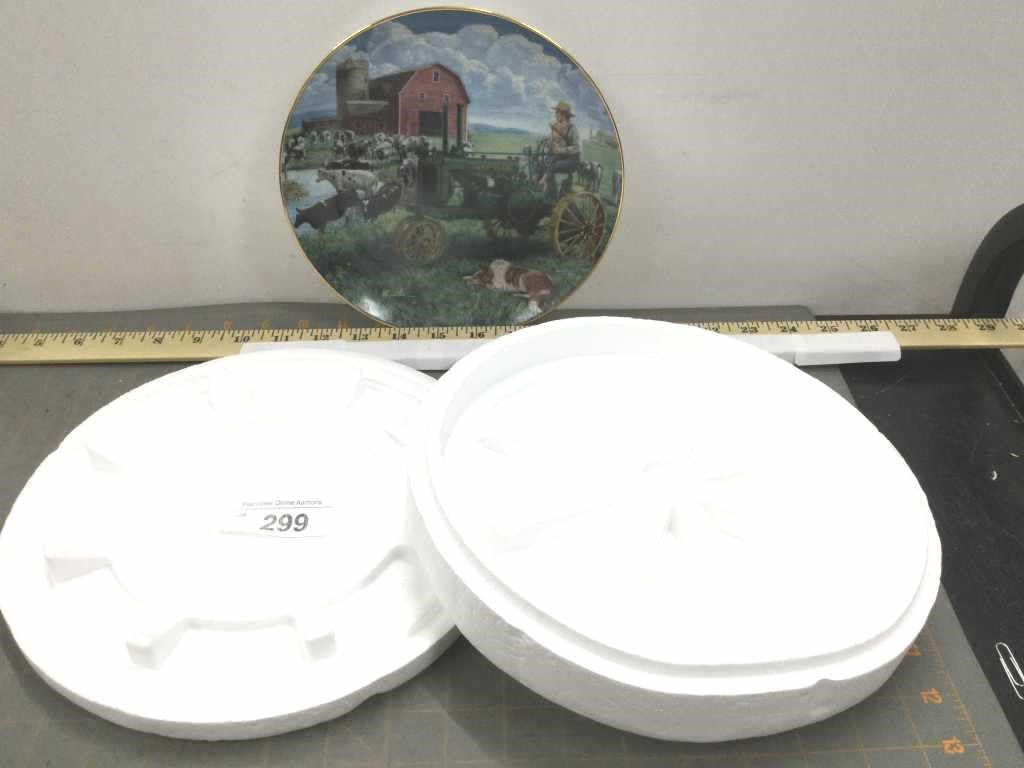 Danbury Mint "Days of Splendor" collectible plate