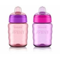 $18  Philips Avent Sippy Cup  Pink/Purple  9oz  2p