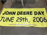 John Deere Day June 29, 2006 sign