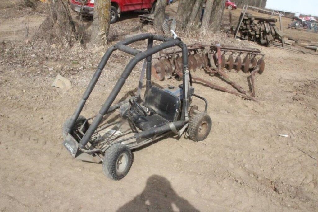 Go Cart, Does Not Run, Unknown Motor