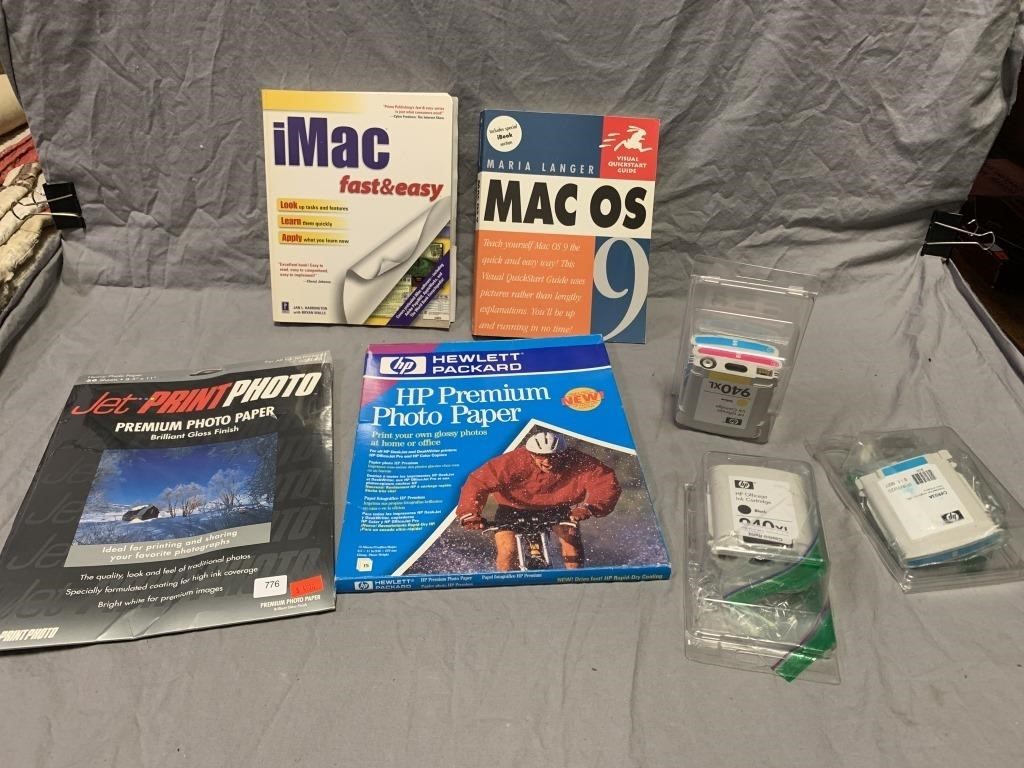 HP Ink Items and MAC Books