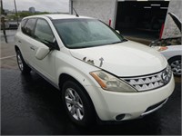 2006 NISSAN MURANO ABANDONED PAPERWORK