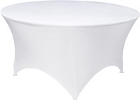 $25  GFCC 5FT Round Stretch Tablecloth 60-Inch