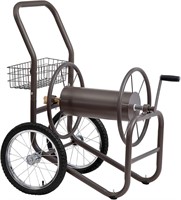 NEW $237  2 Wheel Solid Garden Hose Reel Cart