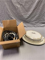 Homer Laughlin China and Assorted Cords