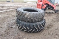 (2) Goodyear 520/85R38 Tractor Tires-Unused