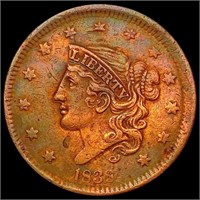 1838 Coronet Head Large Cent LIGHTLY CIRCULATED