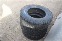 (3) BF Goodrich 265/70R18 Tires