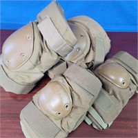 2 Sets of Brown Elbow Pads