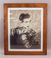Framed Printed Photograph of Nancy Cunard 1928