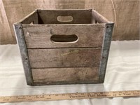 Perforated Bottom Wood Crate