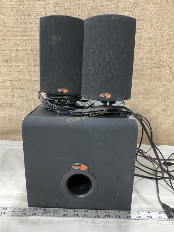 Klipsch speaker system - untested