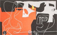 French Etching on Paper Signed Le Corbusier H.C.
