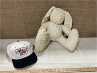 Stuffed Rabbit & Dale Earnhardt 3 Hat