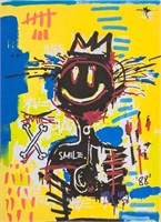Litho on Paper Signed Jean-Michel Basquiat A.P.